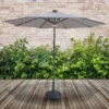 Parasol With Solar Lights 2.7m - Natural 2 Parasol With Solar Lights 2.7m - Natural -Gardening Series Store 13998275 1595005795418436
