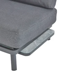 Heba Grey Metal Garden Corner Sofa Set -Gardening Series Store 14005702 4265022704746602