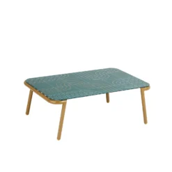 Omari Metal Garden Sofa Set - Teal & Gold -Gardening Series Store 14005703 1955022638198310