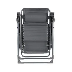 Grey Reclining Sun Lounger -Gardening Series Store 14005765 1005018249565705