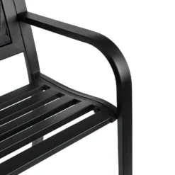 Black Steel Garden Bench 8 Black Steel Garden Bench -Gardening Series Store 14005779 1905018249523969