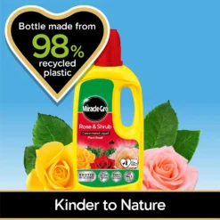 Miracle-Gro Rose & Shrub Concentrated Liquid Plant Food 800ml 8 Miracle-Gro Rose & Shrub Concentrated Liquid Plant Food 800ml -Gardening Series Store 14014514 1135034803234643