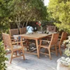 Miri 6 Seater Wooden Garden Dining Set 1 Miri 6 Seater Wooden Garden Dining Set -Gardening Series Store 14183988 5445022106456815