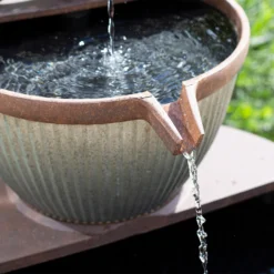 Stylish Fountain Irondale Pours Water Feature -Gardening Series Store 14519355 1425050878763509