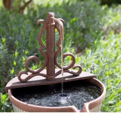 Stylish Fountain Irondale Pours Water Feature -Gardening Series Store 14519355 5005050878676728