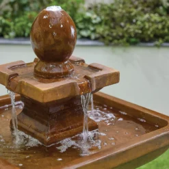 Stylish Fountain Odyssey Water Feature With LEDs -Gardening Series Store 14519360 1175047822575486